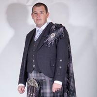 Monarch of Argyll Tartan with Charcoal Tweed Jacket and Vest